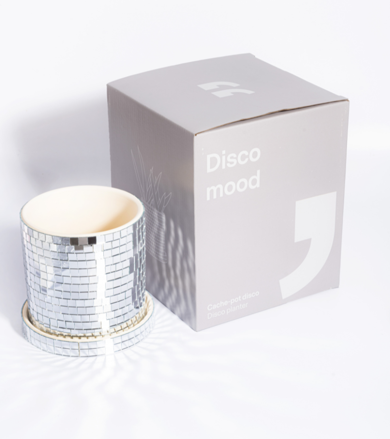 Disco plant pot