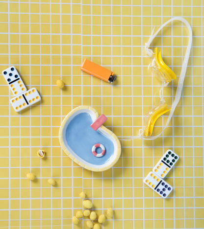 Pool-Aschenbecher
