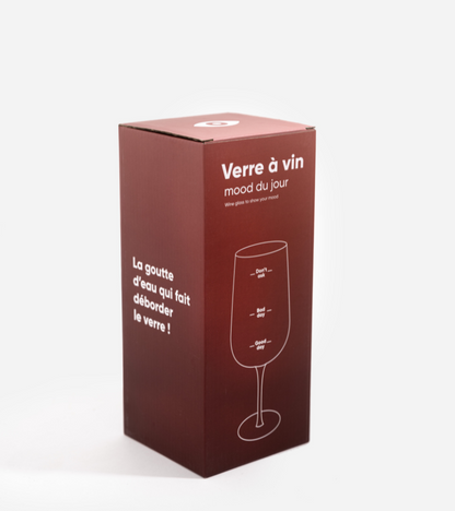 Copa de vino para mostrar tu estado de ánimo.