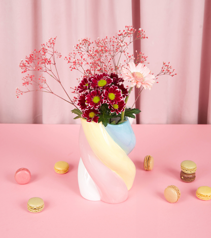 Vase Süßigkeiten Marshmallow