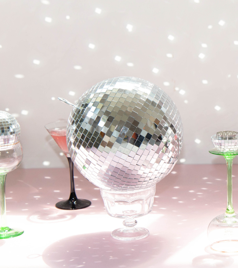 Bola de espejos de discoteca de 20 cm