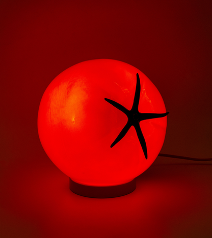 Lampada a pomodoro da appoggio o a sospensione