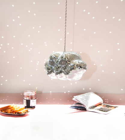 Disco-Wolke zum Aufhängen 30cm