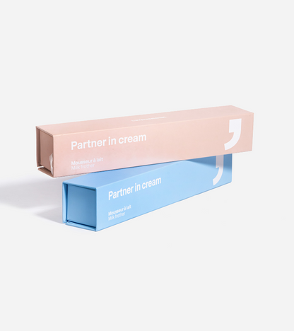Milchaufschäumer - Partner in cream - Blau