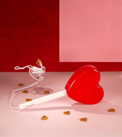 Lampada da parete lecca-lecca cuore