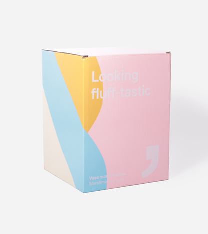 Vase Süßigkeiten Marshmallow