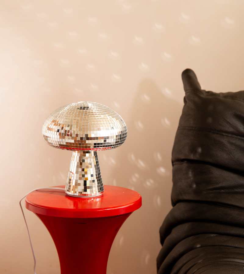 Lampe disco champignon
