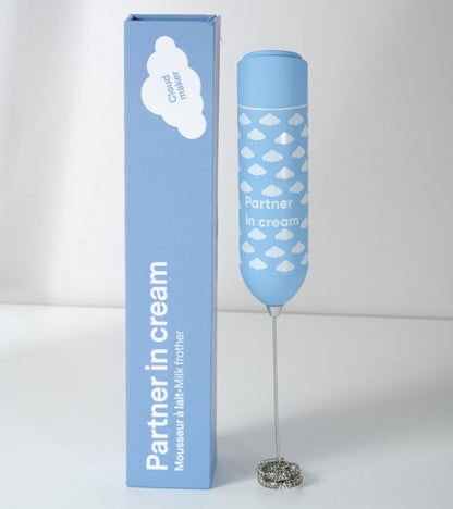 Milchaufschäumer - Partner in cream - Blau