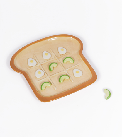 Tic-Tac-Toe – Avocado/Ei-Spiel