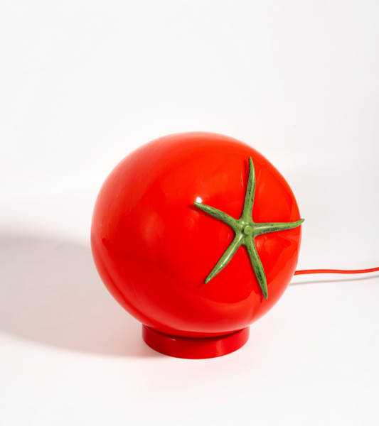 Tomato lamp to place or hang