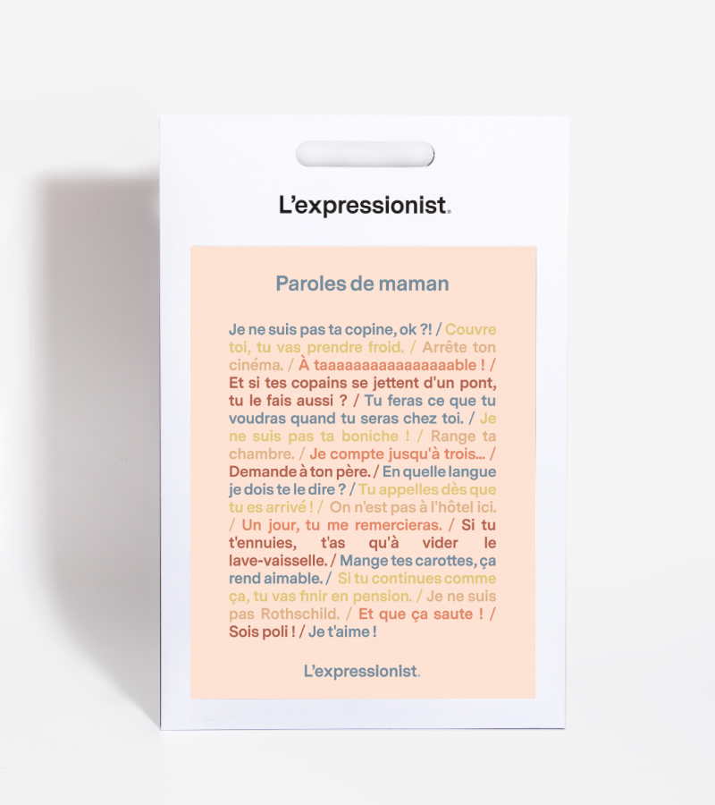 Póster - Palabras de mamá