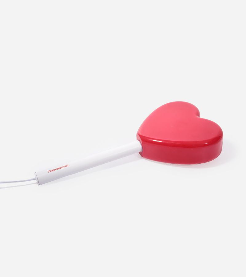 Lampada da parete lecca-lecca cuore
