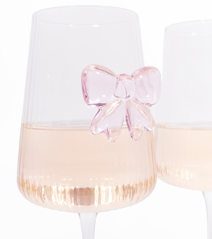 Set di 2 bicchieri da vino nodo