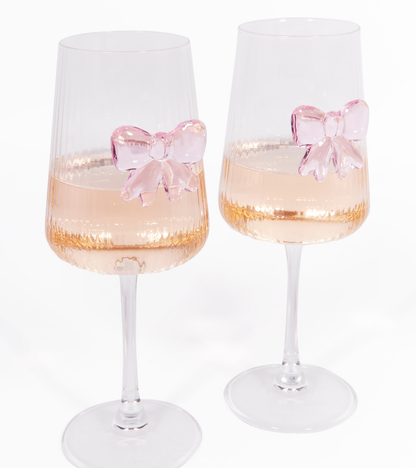 Set di 2 bicchieri da vino nodo