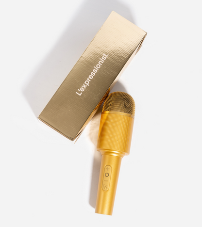 Mini micro karaoke oro