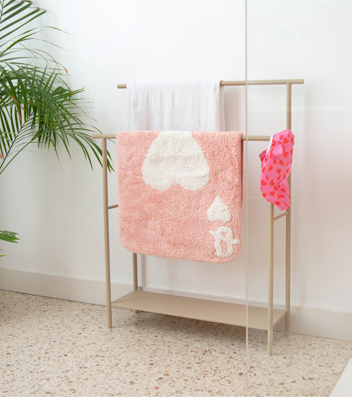 Tapis de bain - Reine de coeur