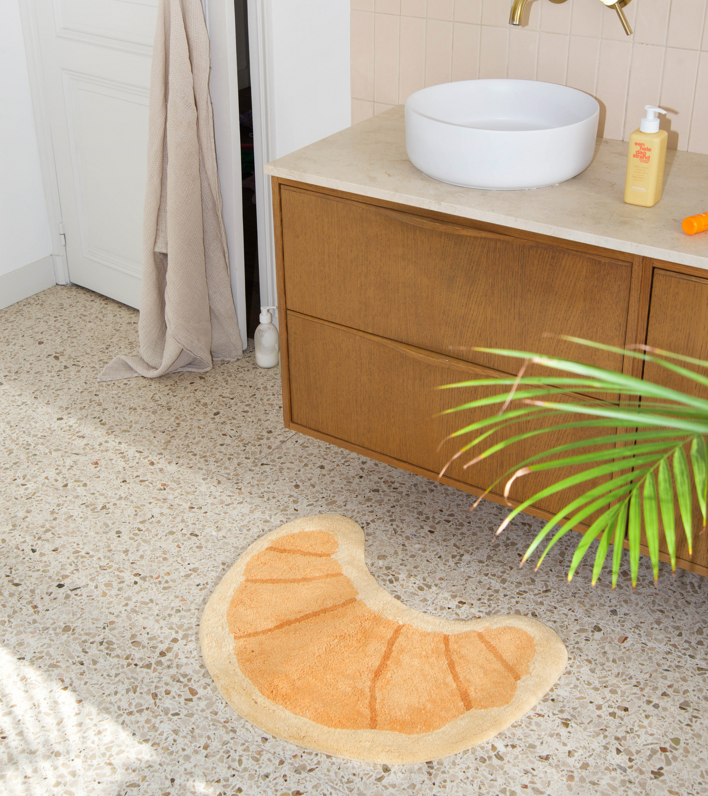 Alfombra de baño - Croissant