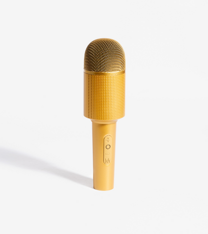 Mini micro karaoke oro