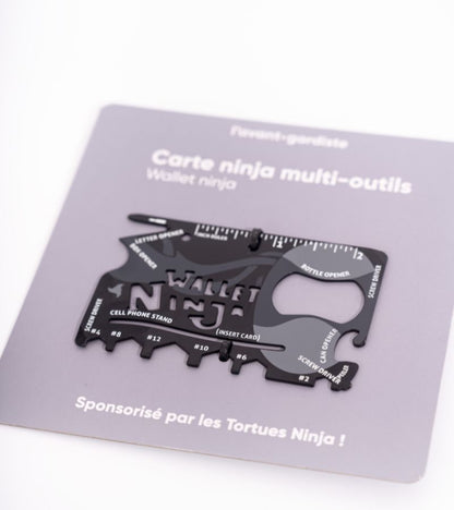 Multifunktions-Ninja-Karte - 16 Werkzeuge