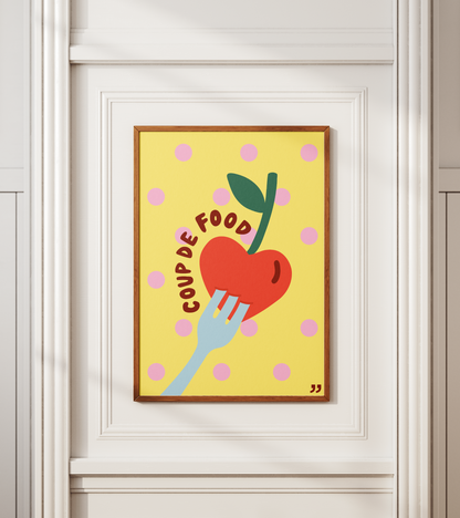 Poster Colpo di fulmine culinario