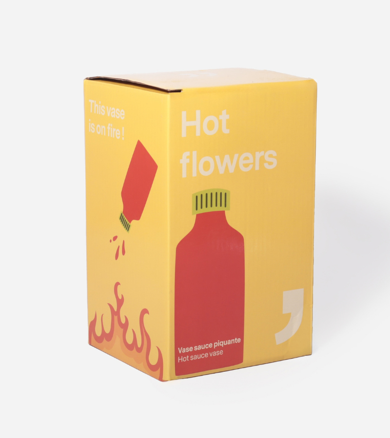 Hot sauce vase