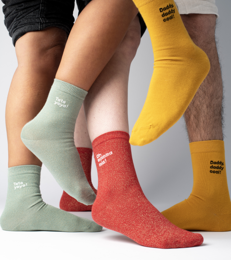 Daddy daddy cool socks