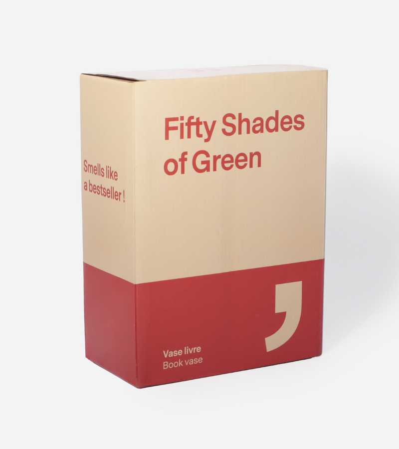 Vase "50 Shades of Green"