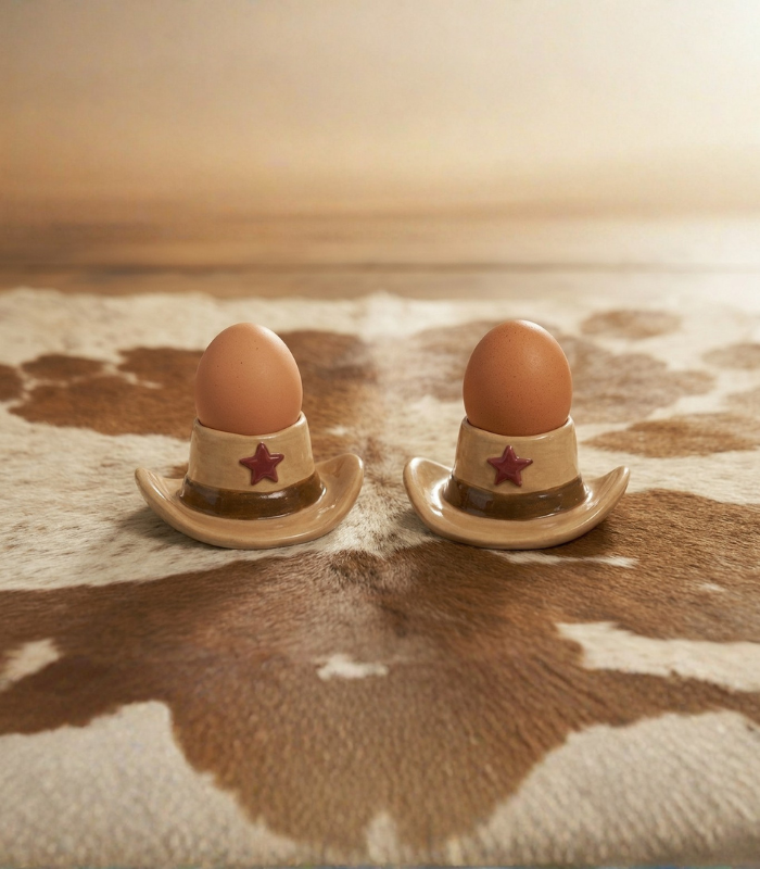 Set coquetiers cowboy