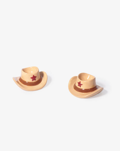 Set Eierbecher Cowboy