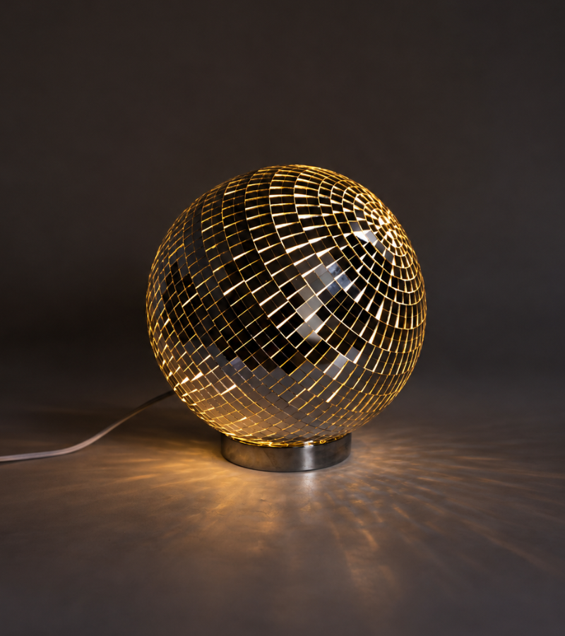 Lampada a sfera disco