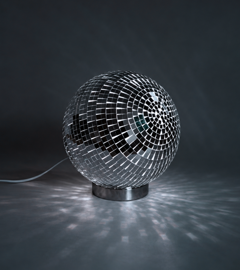 Lampada a sfera disco