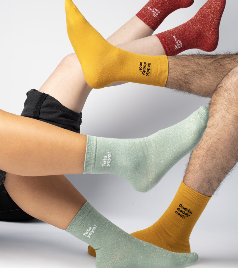 Daddy daddy cool socks