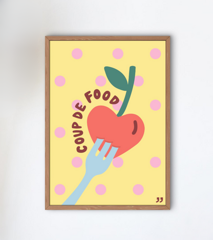 Poster Colpo di fulmine culinario