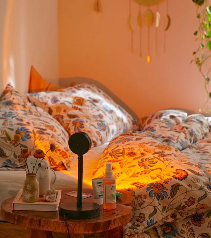 Lámpara de puesta de sol