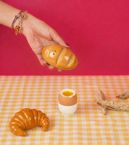 Salz- und Pfefferstreuer Baguette und Croissant