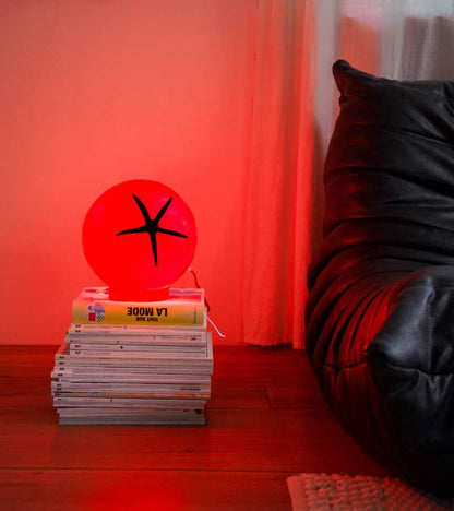 Lampada a pomodoro da appoggio o a sospensione