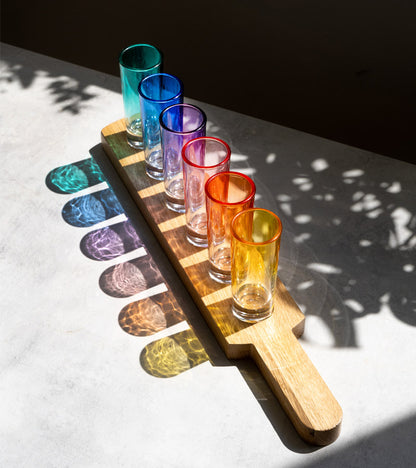 Regenbogen-Schnapsglas-Set