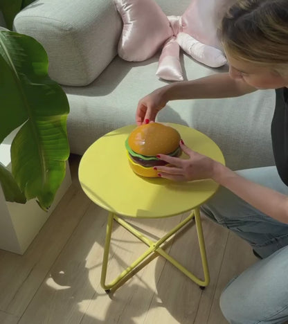 Keramik-Hamburger-Geschirrset