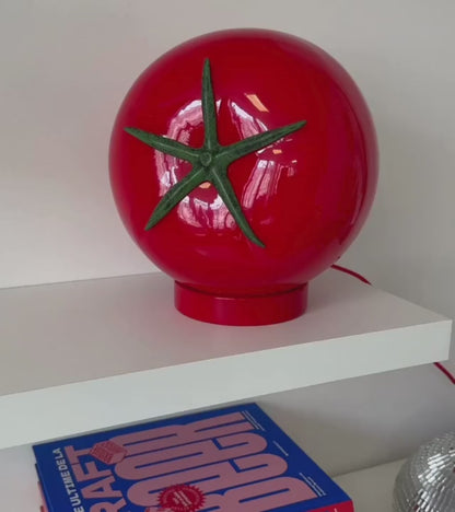 Lampada a pomodoro da appoggio o a sospensione